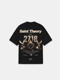 CAMISETA DOVE HEART BLACK GOLD