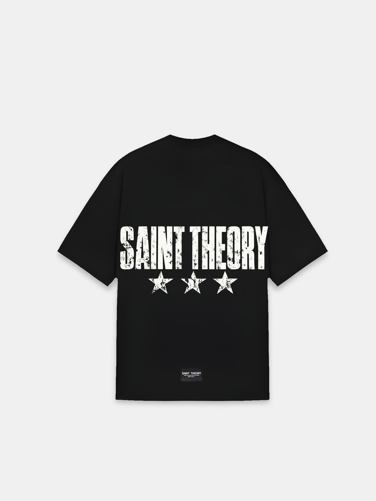 CAMISETA THREE STARS BLACK