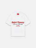 CAMISETA HILOS DIVINOS STREETWEAR STUDIOS WHITE RED