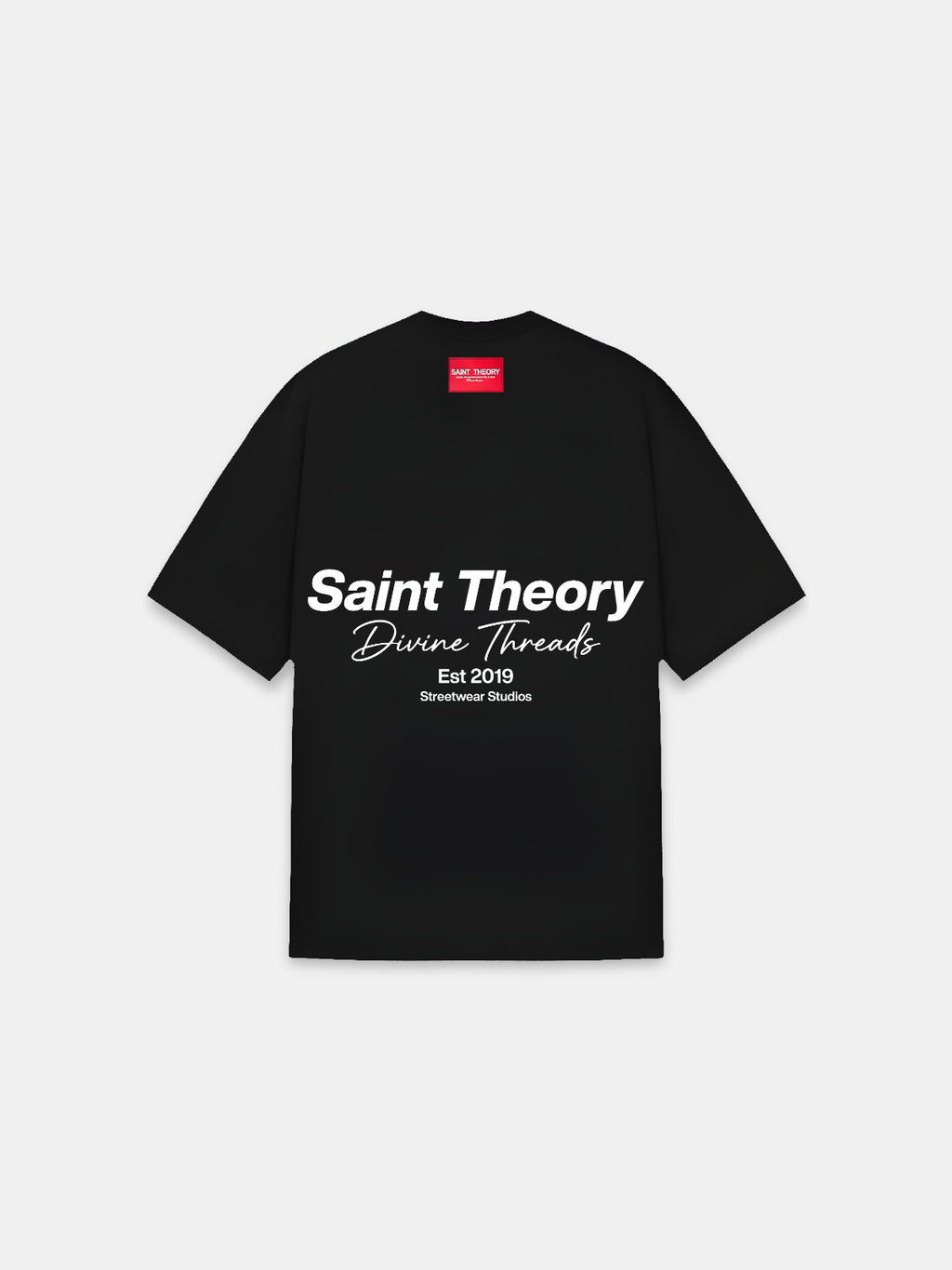 CAMISETA HILOS DIVINOS STREETWEAR STUDIOS BLACK WHITE