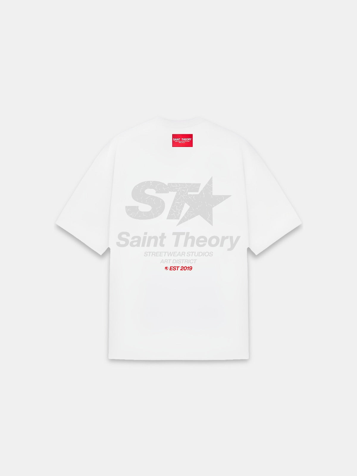 CAMISETA ESSENTIAL STATIC WHITE/GREY