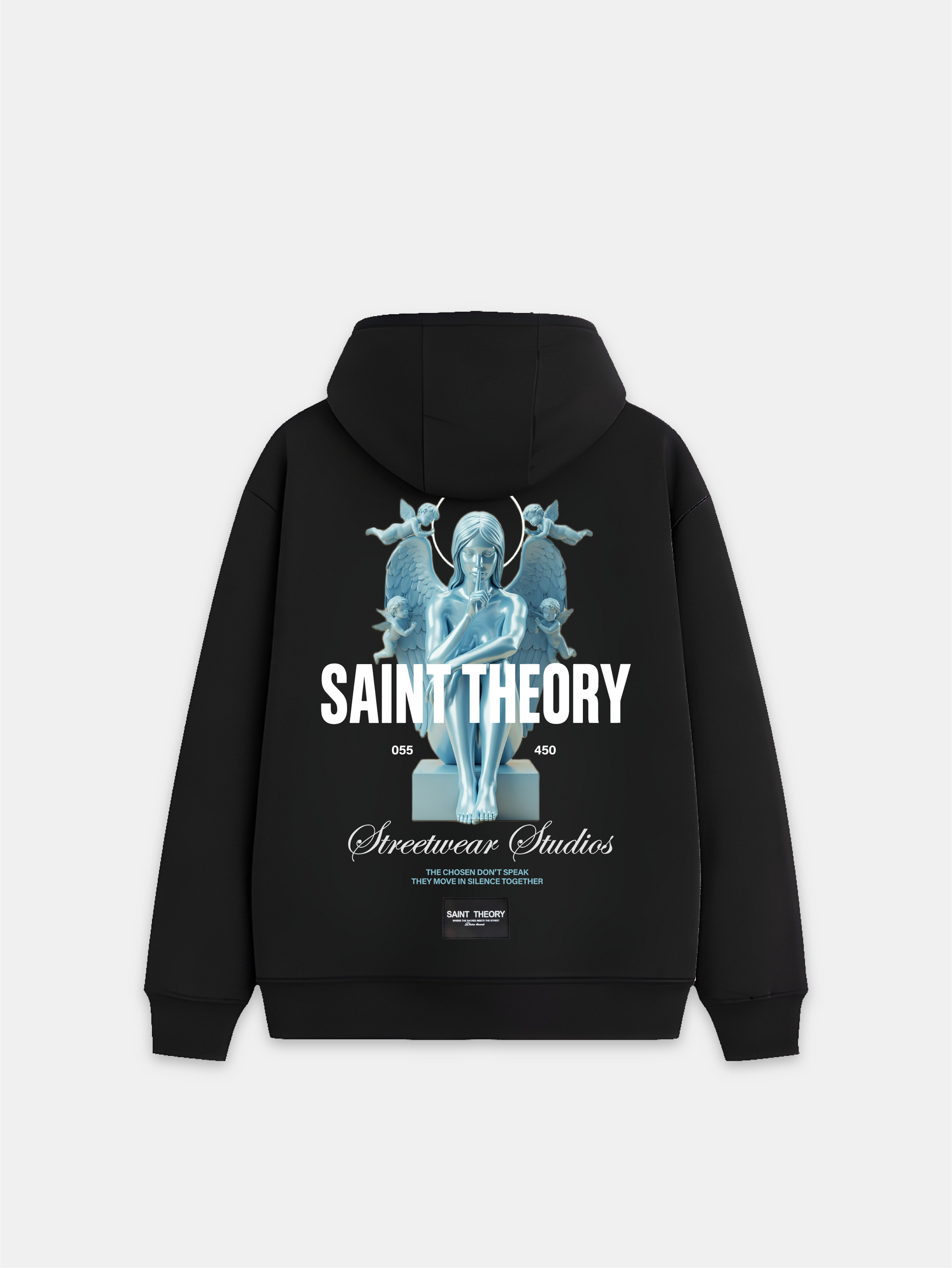 Zeph Black Hoodie